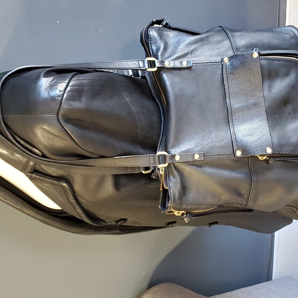 Kooba black leather shoulder bag - Picture 12 of 17